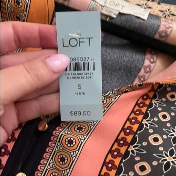 Loft small petite dress boho - Picture 2 of 2